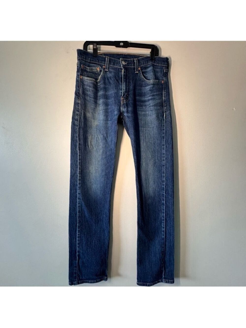 Levi's 505 Men's Straight Jeans - Indigo Blue Size 32